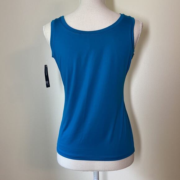 New Directions Deep Teal Camisole Small - Picture 3 of 5